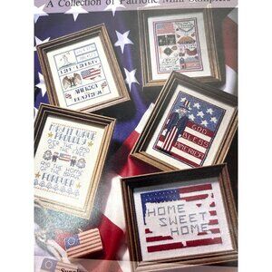 Salute To America Patriotic Mini Sampler Craft Pattern Book